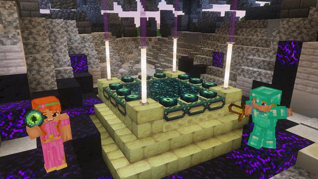 Screenshot of the Minecraft Bedrock Marketplace product Dragon Village created by GoE-Craft.
