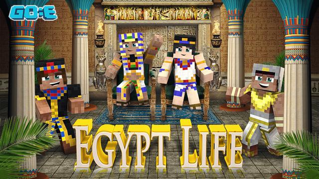 Thumbnail of the Minecraft Bedrock Marketplace product Egypt Life created by GoE-Craft.