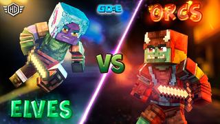 Thumbnail of the Minecraft Bedrock Marketplace product Elves vs. Orcs created by GoE-Craft.