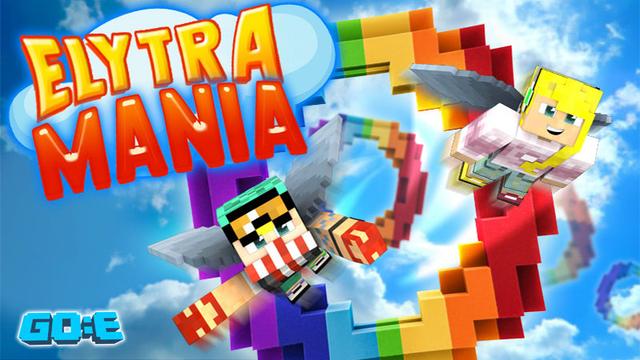 Thumbnail of the Minecraft Bedrock Marketplace product Elytra Mania created by GoE-Craft.