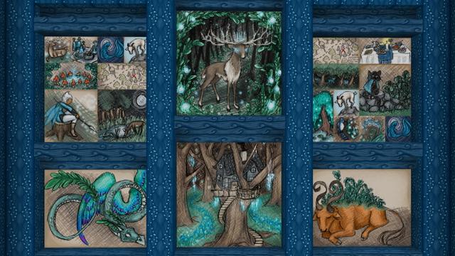 Screenshot of the Minecraft Bedrock Marketplace product Enchanted Forest created by GoE-Craft.