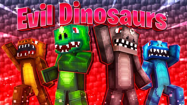 Thumbnail of the Minecraft Bedrock Marketplace product Evil Dinosaurs created by GoE-Craft.