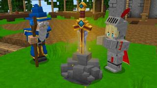 Screenshot of the Minecraft Bedrock Marketplace product Excalibur created by GoE-Craft.