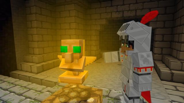 Screenshot of the Minecraft Bedrock Marketplace product Excalibur created by GoE-Craft.