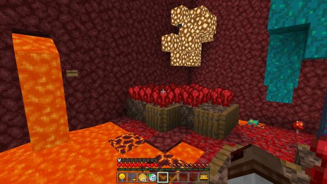 Screenshot of the Minecraft Bedrock Marketplace product Find the Button created by GoE-Craft.