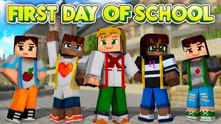Thumbnail of the Minecraft Bedrock Marketplace product First Day of School created by GoE-Craft.