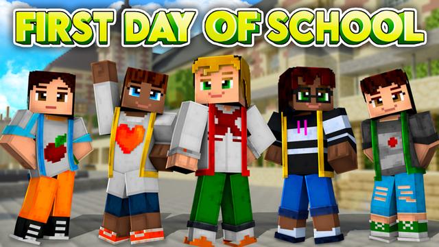 Thumbnail of the Minecraft Bedrock Marketplace product First Day of School created by GoE-Craft.