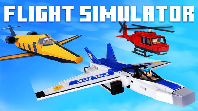 Thumbnail of the Minecraft Bedrock Marketplace product Flight Simulator created by GoE-Craft.