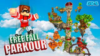Thumbnail of the Minecraft Bedrock Marketplace product Free Fall Parkour created by GoE-Craft.
