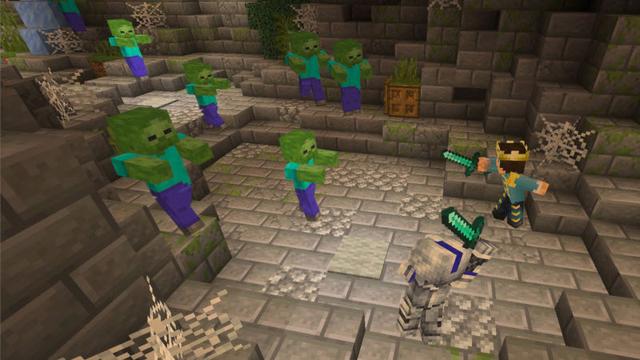 Screenshot of the Minecraft Bedrock Marketplace product Frozen Kingdom created by GoE-Craft.