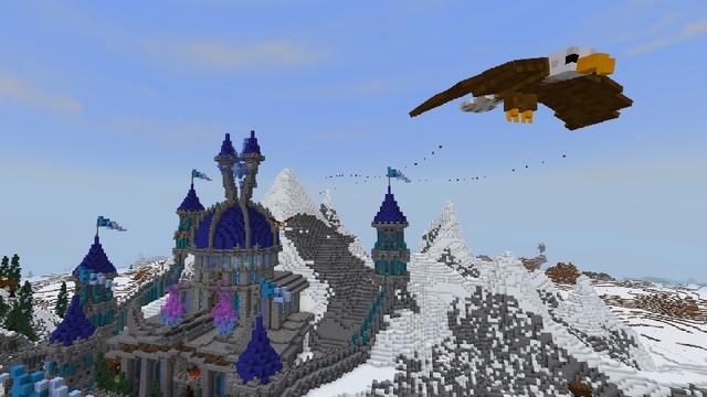 Screenshot of the Minecraft Bedrock Marketplace product Frozen Kingdom created by GoE-Craft.