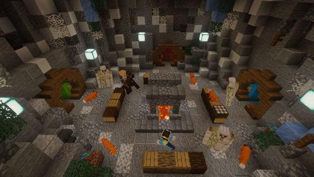 Screenshot of the Minecraft Bedrock Marketplace product Frozen Kingdom created by GoE-Craft.