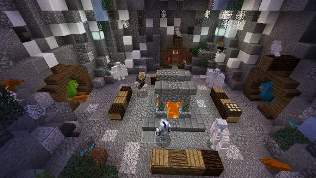 Screenshot of the Minecraft Bedrock Marketplace product Frozen Kingdom created by GoE-Craft.