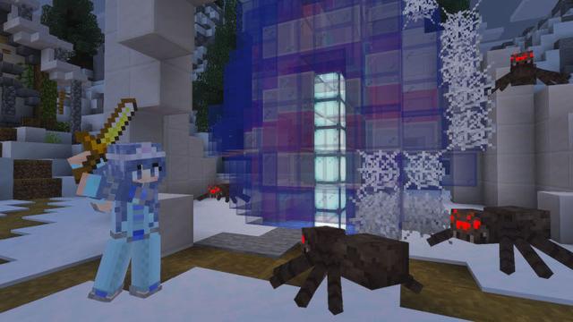 Screenshot of the Minecraft Bedrock Marketplace product Frozen Kingdom created by GoE-Craft.