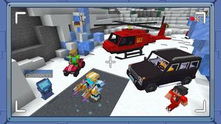Screenshot of the Minecraft Bedrock Marketplace product Frozen Secret Base created by GoE-Craft.