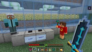 Screenshot of the Minecraft Bedrock Marketplace product Frozen Secret Base created by GoE-Craft.