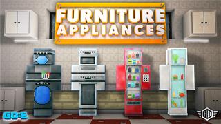 Thumbnail of the Minecraft Bedrock Marketplace product Furniture - Appliances created by GoE-Craft.