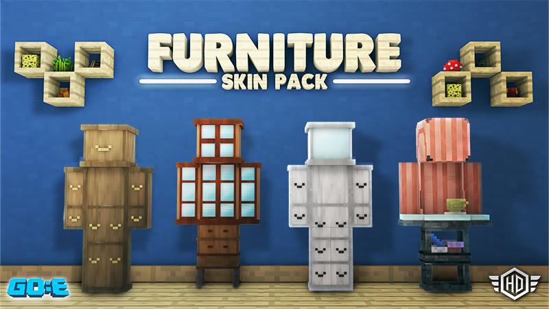 Furniture Skin Pack by GoE-Craft | CHUNK - Minecraft Bedrock ...
