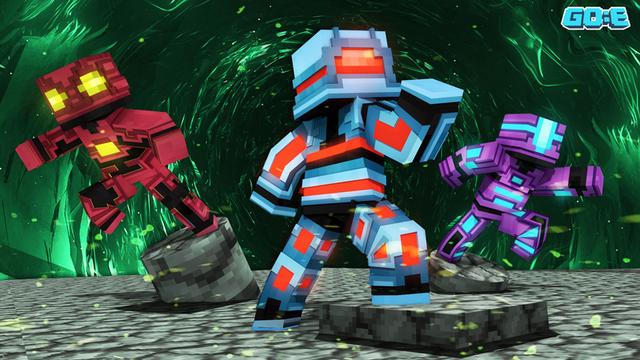 Thumbnail of the Minecraft Bedrock Marketplace product Galactic Armor Crew created by GoE-Craft.