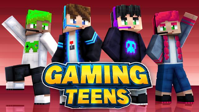 Thumbnail of the Minecraft Bedrock Marketplace product Gaming Teens created by GoE-Craft.