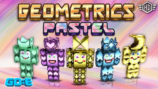 Thumbnail of the Minecraft Bedrock Marketplace product Geometrics Pastel HD created by GoE-Craft.