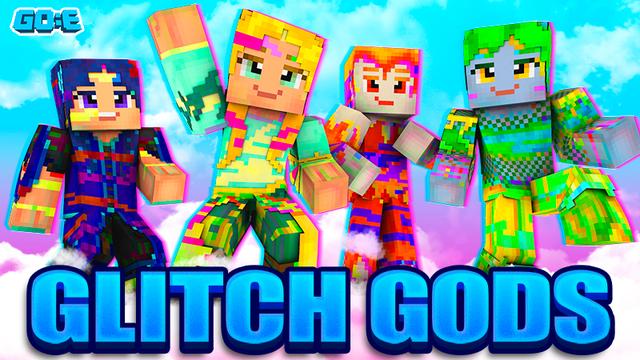 Thumbnail of the Minecraft Bedrock Marketplace product Glitch Gods created by GoE-Craft.