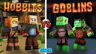Thumbnail of the Minecraft Bedrock Marketplace product Goblins vs Hobbits created by GoE-Craft.