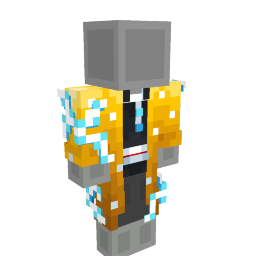 Thumbnail of the Minecraft Bedrock Marketplace product Golden Ember Kimono created by GoE-Craft.