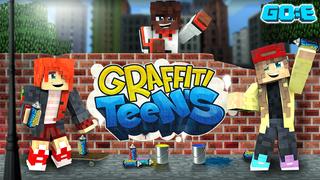 Thumbnail of the Minecraft Bedrock Marketplace product Graffiti Teens created by GoE-Craft.