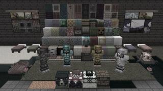 Screenshot of the Minecraft Bedrock Marketplace product Grayscale Texture Pack created by GoE-Craft.