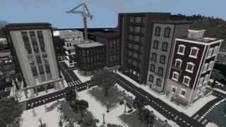 Screenshot of the Minecraft Bedrock Marketplace product Grayscale Texture Pack created by GoE-Craft.