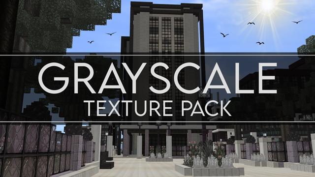Grayscale Texture Pack by GoE-Craft | CHUNK - Minecraft Bedrock ...
