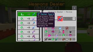 Screenshot of the Minecraft Bedrock Marketplace product Hacker Cruise created by GoE-Craft.
