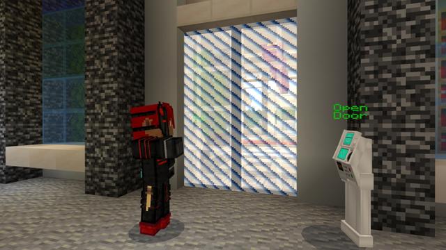 Screenshot of the Minecraft Bedrock Marketplace product Hacker Mansion created by GoE-Craft.