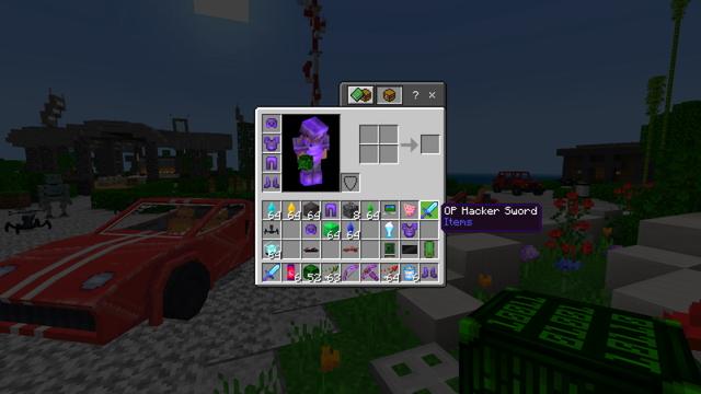 Screenshot of the Minecraft Bedrock Marketplace product Hacker Modern Mansion created by GoE-Craft.
