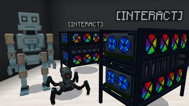Screenshot of the Minecraft Bedrock Marketplace product Hacker Skyblock created by GoE-Craft.