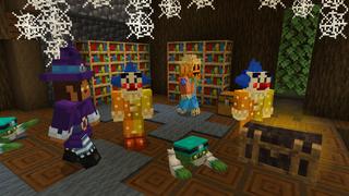 Screenshot of the Minecraft Bedrock Marketplace product Halloween Mansion created by GoE-Craft.