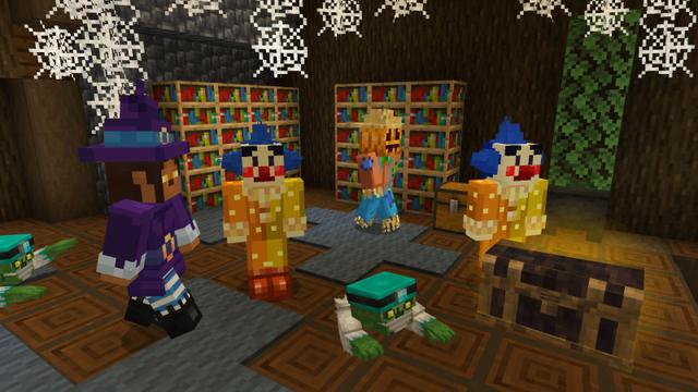 Screenshot of the Minecraft Bedrock Marketplace product Halloween Mansion created by GoE-Craft.