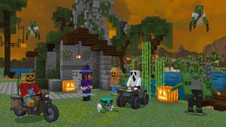 Screenshot of the Minecraft Bedrock Marketplace product Halloween Mansion created by GoE-Craft.