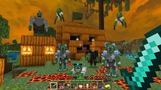 Screenshot of the Minecraft Bedrock Marketplace product Halloween Mansion created by GoE-Craft.