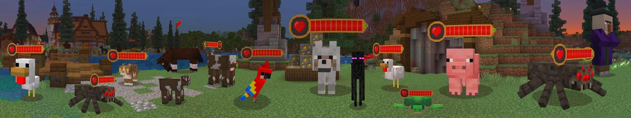 Panorama of the Minecraft Bedrock Marketplace product Hardcore Survival Mobs created by GoE-Craft.