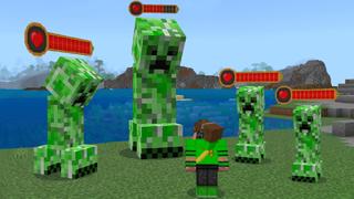Screenshot of the Minecraft Bedrock Marketplace product Hardcore Survival Mobs created by GoE-Craft.