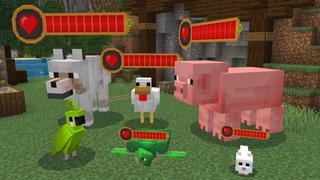 Screenshot of the Minecraft Bedrock Marketplace product Hardcore Survival Mobs created by GoE-Craft.