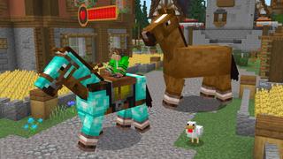 Screenshot of the Minecraft Bedrock Marketplace product Hardcore Survival Mobs created by GoE-Craft.