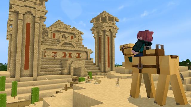 Screenshot of the Minecraft Bedrock Marketplace product Hardcore Wilderness Survival created by GoE-Craft.