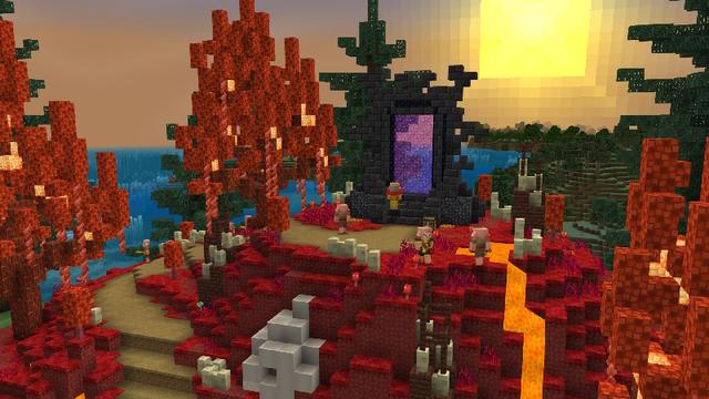 Screenshot of the Minecraft Bedrock Marketplace product Hardcore Wilderness Survival created by GoE-Craft.