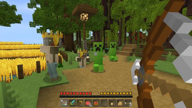 Screenshot of the Minecraft Bedrock Marketplace product Hardcore Wilderness Survival created by GoE-Craft.