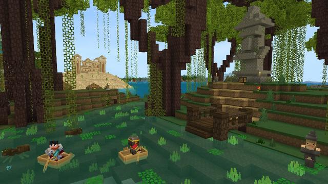 Screenshot of the Minecraft Bedrock Marketplace product Hardcore Wilderness Survival created by GoE-Craft.