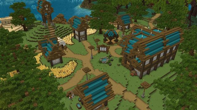 Screenshot of the Minecraft Bedrock Marketplace product Hardcore Wilderness Survival created by GoE-Craft.