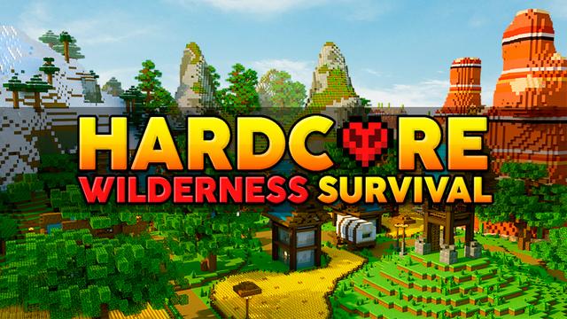 Thumbnail of the Minecraft Bedrock Marketplace product Hardcore Wilderness Survival created by GoE-Craft.